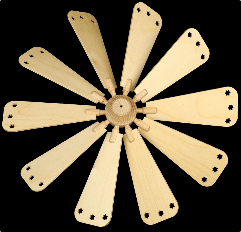 Flügelrad Durchmesser 30 cm, 20,-€, Artikelbeschreibung bitte Bild anklicken