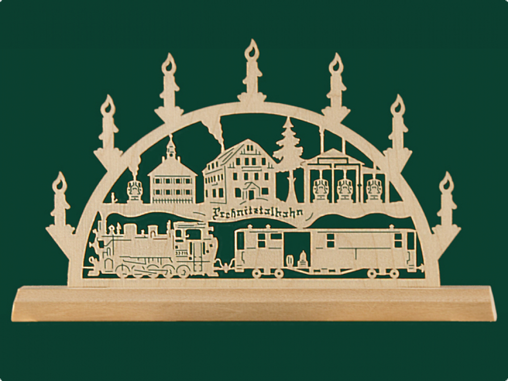 Minilichterbogen, Motiv: VI-K Lok, ohne elektrische Beleuchtung